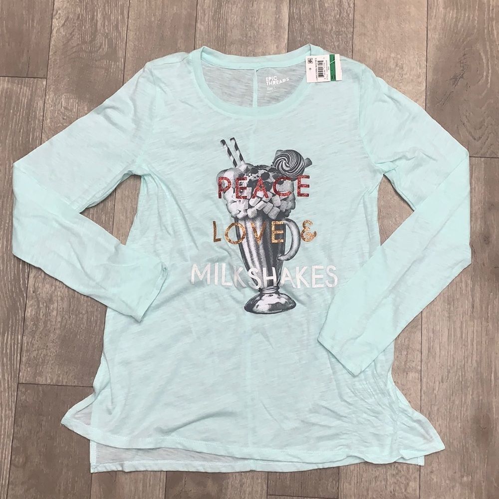 Girls Nwt Epic Threads Longsleeve T-Shirt‎